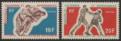 NCAL361-362 - Philatelie - Timbres de Nouvelle-Calédonie N° Yvert et Tellier 361 à 362 - Timbres de collection