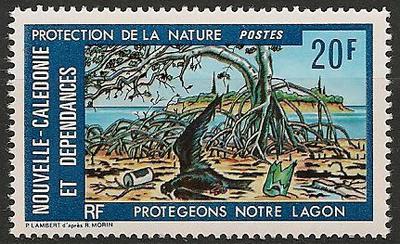 NCAL404 - Philatelie - Timbre de Nouvelle-Calédonie N° Yvert et Tellier 404 - Timbres de collection