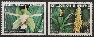 NCAL520-521 - Philatelie - Timbres de Nouvelle-Calédonie N° Yvert et Tellier 520 à 521 - Timbres de collection