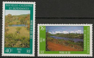 NCAL525-526 - Philatelie - Timbres de Nouvelle-Calédonie N° Yvert et Tellier 525 à 526 - Timbres de collection