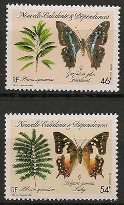 NCAL533-534 - Philatelie - Timbres de Nouvelle-Calédonie N° Yvert et Tellier 533 à 534 - Timbres de collection