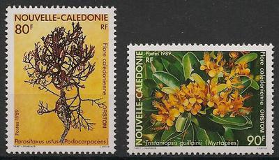 NCAL574-575 - Philatelie - Timbres de Nouvelle-Calédonie N° Yvert et Tellier 754 à 575 - Timbres de collection