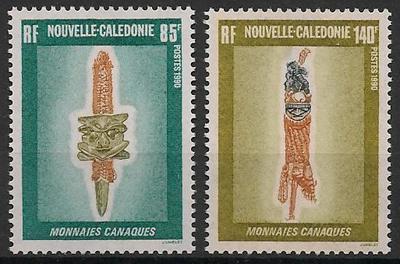 NCAL592-593 - Philatelie - Timbres de Nouvelle-Calédonie N° Yvert et Tellier 592 à 593 - Timbres de collection