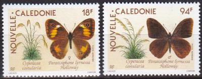NCALPA265-266 - Philatélie - Timbres Poste Aérienne de Nouvelle-Calédonie N° Yvert et Tellier 265 à 266 - Timbres de collectio