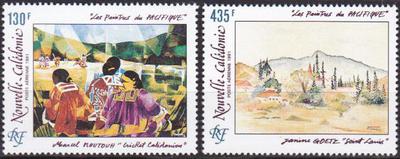 NCALPA278-279 - Philatélie - Timbres Poste Aérienne de Nouvelle-Calédonie N° Yvert et Tellier 278 à 279 - Timbres de collectio