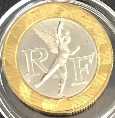 NE-10F-1989-Génie-FDC-(1) - Philatélie 50 - 10 Francs 1989 Génie de la bastille FDC du coffret fleurs de coins