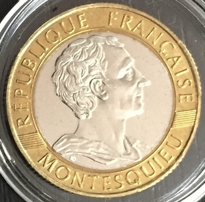 NE-10F-1989-Montesquieu-FDC-(1) - Philatélie 50 - 10 Francs 1989 Montesquieu FDC du coffret fleurs de coins