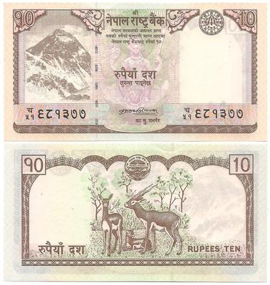 Népal - Pick 61 - Billet de collection de la Banque centrale du Népal - Billetophilie