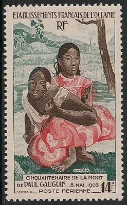 OCEPA30 - Philatélie - Timbre d'océanie avant indépendance N° Yvert et Tellier PA 30 - Timbres de colonies françaises