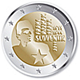 Pièce 2 € Slovénie 2011 - Philatélie 50 - pièces de monnaies euros de Slovénie - pièces de monnaies euros de collection