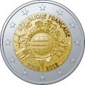 pièce 2€ FRANCE 10ème anniversaire 2012