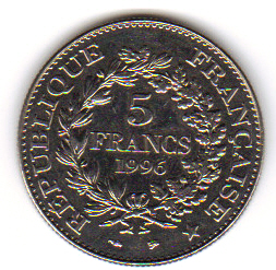 Pièce 7 - Philatélie 50 - pièce de 5 francs - pièce de monnaie française de collection