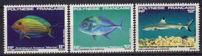 Timbres de Polynésie française N° Yvert et Tellier 192 à 194 - Philatélie 50 - Timbres de collection de Polynésie française au détail