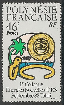 POLY185 - Philatélie - Timbre de Polynésie N° Yvert et Tellier 185 - Timbres de collection