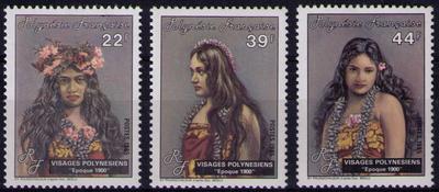 Timbres de Polynésie française N° Yvert et Tellier 230 à 232 - Philatélie 50 - Timbres de collection de Polynésie française au détail