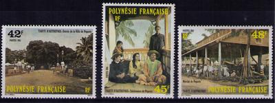 Timbres de Polynésie française N° Yvert et Tellier 233 à 235 - Philatélie 50 - Timbres de collection de Polynésie française au détail