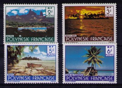 Timbres de Polynésie française N° Yvert et Tellier 249 à 251 - Philatélie 50 - Timbres de collection de Polynésie française au détail