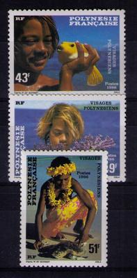 Timbres de Polynésie française N° Yvert et Tellier 252 à 255 - Philatélie 50 - Timbres de collection de Polynésie française au détail