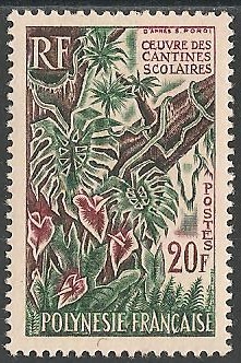 POLY35 - Philatélie - Timbre de Polynésie N° Yvert et Tellier 35 - Timbres de collection