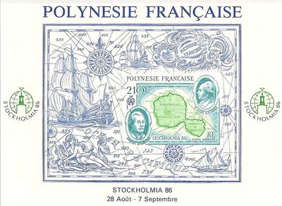 POLYBF12 - Philatélie - Bloc feuillet de Polynésie française N° Yvert et Tellier 12 - Timbres de Polynésie - Timbres de collection