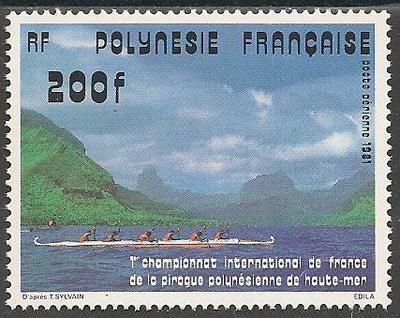 POLYPA162 - Philatélie - Timbre Poste Aérienne de Polynésie française N° Yvert et Tellier 162 - Timbres de collection
