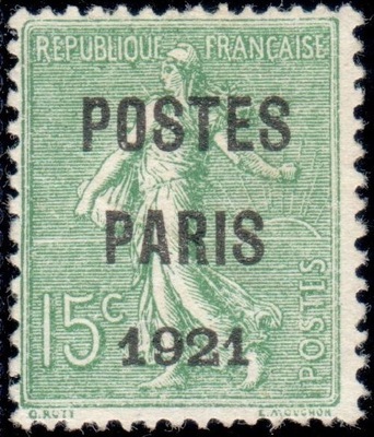 PREO28, Timbre de France préoblitéré 28