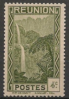 REU127 - Philatélie - Timbres de la Réunion N° Yvert et Tellier 127 neuf - Timbres de colonies françaises