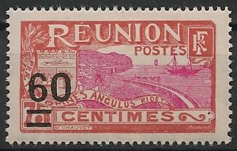 REU98 - Philatélie - Timbres de la Réunion N° Yvert et Tellier 98 neuf - Timbres de colonies françaises