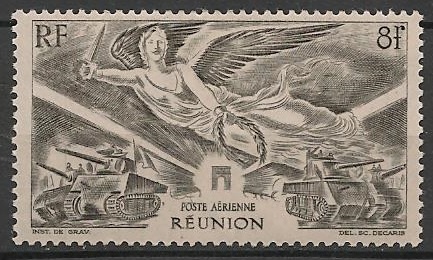 REUPA35 - Philatélie - Timbres de la Réunion N° Yvert et Tellier Poste Aérienne 35 neuf - Timbres de colonies françaises