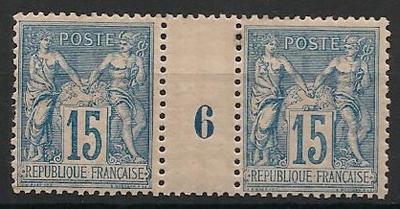RF101MILLESIME6 - Philatélie - Timbres de France Millésime 6 N° yvert et tellier 101 - Timbres de collection