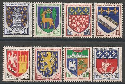 RF1351A-1354B - Philatélie - Timbres de France N° Yvert et Tellier 1351A à 1354B - Timbres de collection