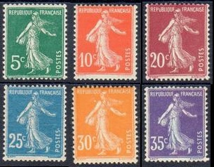 RF137-142 - Philatélie - Timbres de France