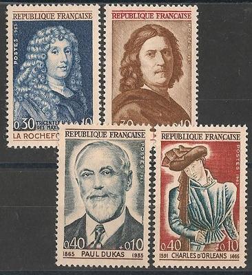 RF1442-1445 - Philatélie - Timbres de France N° Yvert et Tellier 1442 à 1445 - Timbres de collection