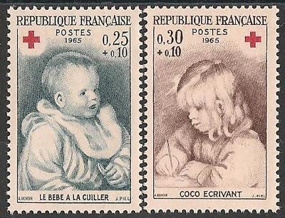 RF1466-1467 - Philatélie - Timbres de France N° Yvert et Tellier 1466 à 1467 - Timbres de collection