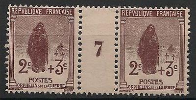 RF148MILLESIME7 - Philatélie - Timbres de France Millésime 7 N° yvert et tellier 148 - Timbres de collection