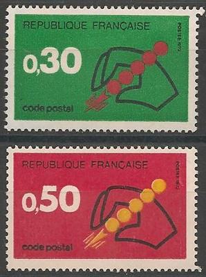 RF1719-1720 - Philatélie - Timbres de France N° Yvert et Tellier 1719 à 1720 - Timbres de collection
