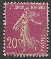 RF190 - Philatélie - Timbre de France n° Yvert et Tellier 190 - Timbres de collection