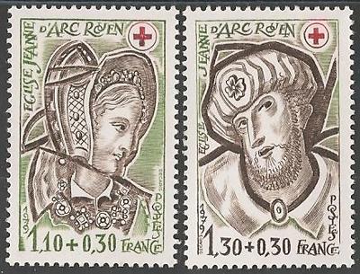 RF2070-2071 - Philatélie - Timbres de France N° Yvert et Tellier 2070 à 2071 - Timbres de collection