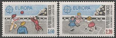 RF2584-2585 - Philatélie - Timbres de France N° Yvert et Tellier 2584 à 2585 - Timbres de collection