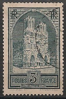 RF259O - Philatélie - Timbre de France n° Yvert et Tellier 259 oblitéré - Timbres de collection