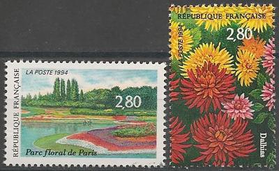 RF2909-2910 - Philatélie - Timbres de France N° Yvert et Tellier 2909 à 2910 - Timbres de collection