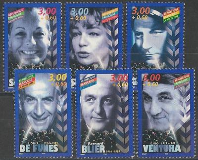 RF3187-3192 - Philatélie - Timbres de France N° Yvert et Tellier 3187 à 3192 - Timbres de collection
