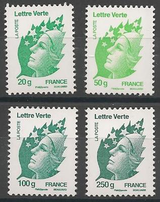RF4593-4596 - Philatelie - Timbre de France N° Yvert et Tellier 4593 à 4596 - Timbres de collection