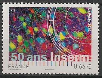 RF4886 - Philatélie - Timbre de France année 2014 N° 4886 du catalogue Yvert et Tellier - Timbres de collection