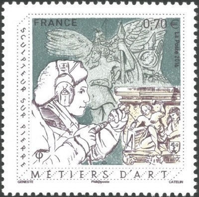 RF5040 - Philatélie 50 - Timbre de France N°YT 5040 émis en 2016