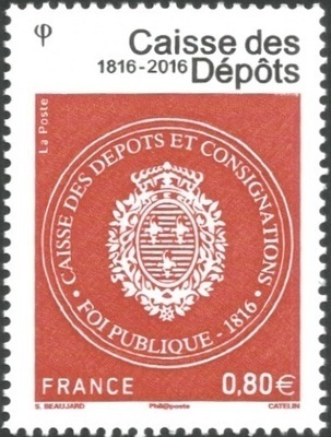 RF5045 - Philatélie 50 - Timbre de France N°YT 5045 émis en 2016