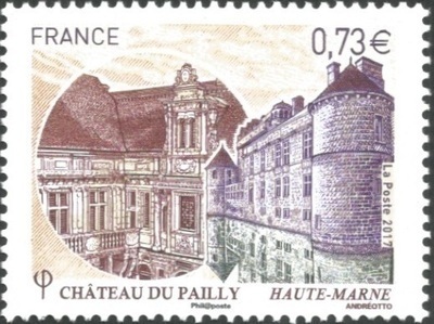 RF5120 - Philatélie 50 - Timbre de France 2017 N° YT 5120 - Château du Pailly