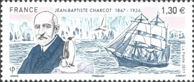 RF5140 - Philatélie 50 - Timbre de France 2017 N° YT 5140 - Jean-Baptiste Charcot