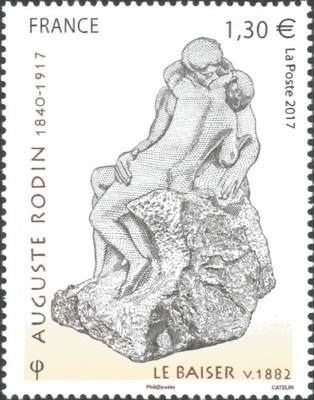 RF5168 - Philatélie 50 - Timbre de France 2017 N° YT 5168 - Auguste Rodin
