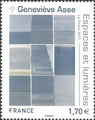 RF5189 - Philatélie 50 - Timbre de France 2017 N° YT 5189 - Geneviève Asse